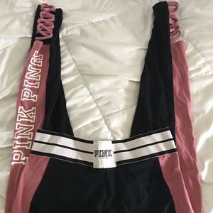 pink victoria secret leggings